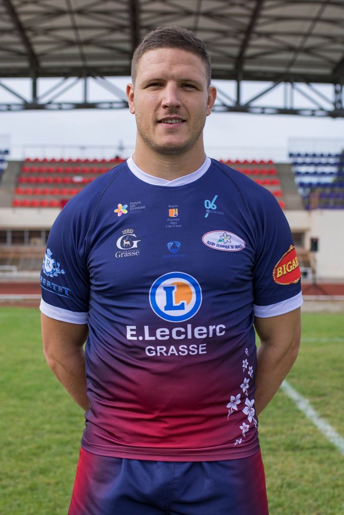 Mieux connaître nos joueurs : Benjamin CAZAUX - Rugby Olympique de Grasse